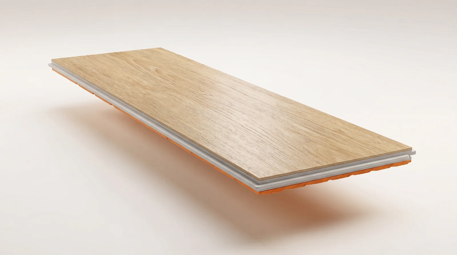 A Floory hybrid flooring plank